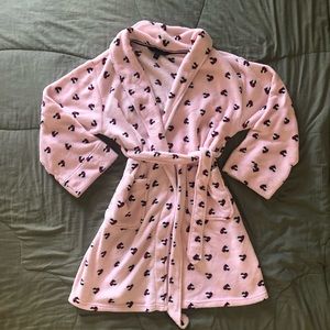 Tommy Hilfiger pink robe size S/M